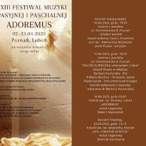 Baner promujący wydarzenie. Nazwa wydarzenia i data.