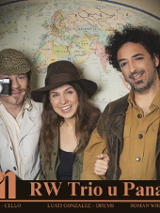 Baner promujący wydarzenie. Nazwa wydarzenia i zdjęcie artystów.