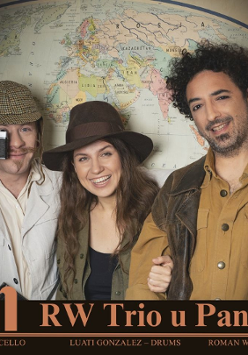 Baner promujący wydarzenie. Nazwa wydarzenia i zdjęcie artystów.