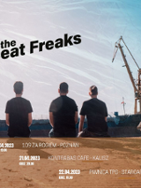 Baner promujący wydarzenie. Nazwa wydarzenia i zdjęcie artystów.