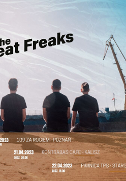 Baner promujący wydarzenie. Nazwa wydarzenia i zdjęcie artystów.