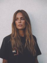 Baner promujący wydarzenie. Nazwa wydarzenia i zdjęcie artystki.