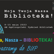 Baner promujący wydarzenie. Nazwa wydarzenia i data.