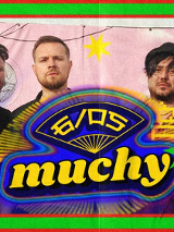 Baner promujący wydarzenie. Nazwa wydarzenia i zdjęcie artystów.