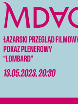 Baner promujący wydarzenie. Nazwa wydarzenia i data oraz kadr z filmu.