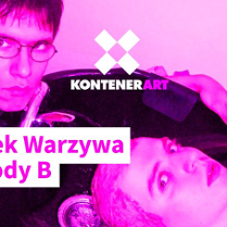 Baner promujący wydarzenie. Nazwa wydarzenia i zdjęcie artystów.