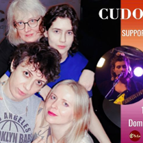 Baner promujący wydarzenie. Nazwa wydarzenia i zdjęcie artystów.