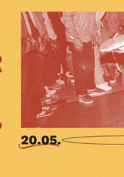 Baner promujący wydarzenie. Nazwa wydarzenia i data.