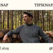 Baner promujący wydarzenie. Nazwa wydarzenia i zdjęcie artysty.