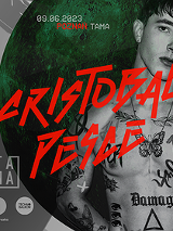 Baner promujący wydarzenie. Nazwa wydarzenia i zdjęcie artysty.