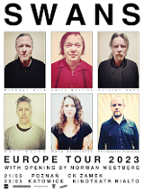 Baner promujący wydarzenie. Nazwa wydarzenia i zdjęcie artystów.