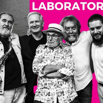 Baner promujący wydarzenie. Nazwa wydarzenia i zdjęcie artystów.