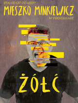 Baner promujący wydarzenie. Nazwa wydarzenia i zdjęcie artysty.