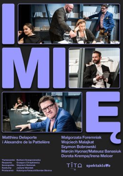 Baner promujący wydarzenie. Nazwa wydarzenia i zdjęcie artystów.