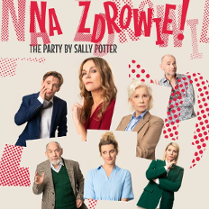 Baner promujący wydarzenie. Zdjęcie członków zespołu.