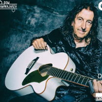 Baner promujący wydarzenie. Nazwa wydarzenia i zdjęcie artysty.