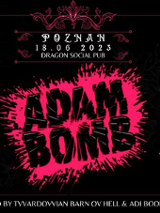 Baner promujący wydarzenie. Nazwa wydarzenia i zdjęcie artystów.