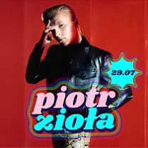 Baner promujący wydarzenie. Nazwa wydarzenia i zdjęcie artysty.