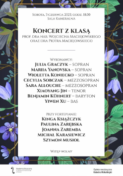 Baner promujący wydarzenie. Nazwa wydarzenia i data.