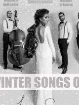 Baner promujący wydarzenie. Nazwa wydarzenia i zdjęcie artystów.