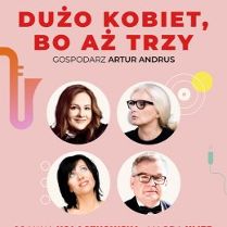 Baner promujący wydarzenie. Nazwa wydarzenia i zdjęcie artystów.