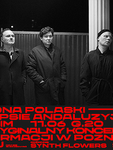 Baner promujący wydarzenie. Nazwa wydarzenia i zdjęcie artystów.