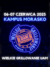 Baner promujący wydarzenie. Nazwa wydarzenia i data.