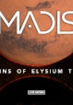 Baner promujący wydarzenie. Nazwa zespołu na tle zdjęcia księżyca.