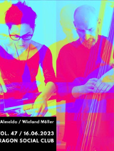 Baner promujący wydarzenie. Nazwa wydarzenia i zdjęcie artystów.