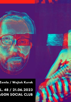 Baner promujący wydarzenie. Nazwa wydarzenia i zdjęcie artystów.