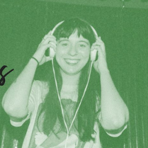 Baner promujący wydarzenie. Nazwa wydarzenia i zdjęcie artystki.