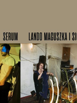 Baner promujący wydarzenie. Nazwa wydarzenia i zdjęcie artystów.