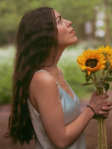 Baner promujący wydarzenie. Nazwa wydarzenia, data i zdjęcie Artystki.