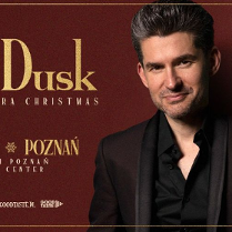 Baner promujący wydarzenie. Nazwa wydarzenia i zdjęcie artysty.