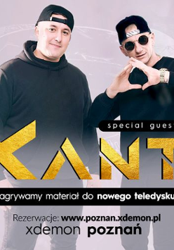 Baner promujący wydarzenie. Nazwa wydarzenia i zdjęcie artystów.