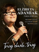 Baner promujący wydarzenie. Nazwa wydarzenia i zdjęcie artystki.