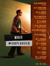 Baner promujący wydarzenie. Nazwa wydarzenia i zdjęcie artysty.