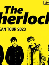 Baner promujący wydarzenie. Nazwa wydarzenia i zdjęcie artystów.