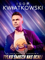 Baner promujący wydarzenie. Nazwa wydarzenia i zdjęcie artysty.