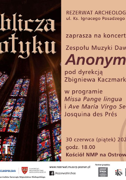Baner promujący wydarzenie. Nazwa wydarzenia i data.