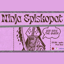 Baner promujący wydarzenie. Nazwa wydarzenia i data.