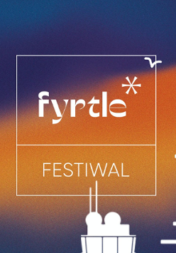 Baner festiwalu fyrtle.