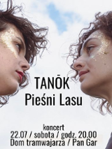 Baner promujący wydarzenie. Nazwa wydarzenia i zdjęcie artystek.