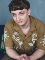 Baner promujący wydarzenie. Nazwa wydarzenia i zdjęcie artysty.