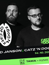 Baner promujący wydarzenie. Nazwa wydarzenia i zdjęcie artystów.