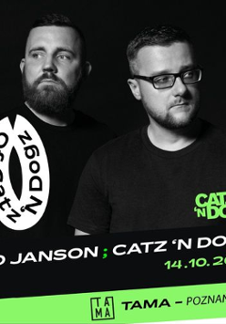 Baner promujący wydarzenie. Nazwa wydarzenia i zdjęcie artystów.