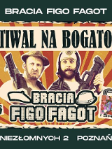 Baner promujący wydarzenie. Nazwa wydarzenia i zdjęcie artystów.