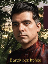 Baner promujący wydarzenie. Nazwa wydarzenia i zdjęcie artysty.