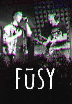 Baner promujący wydarzenie. Nazwa wydarzenia i zdjęcie artystów.