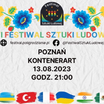 Baner promujący wydarzenie. Nazwa wydarzenia i data.